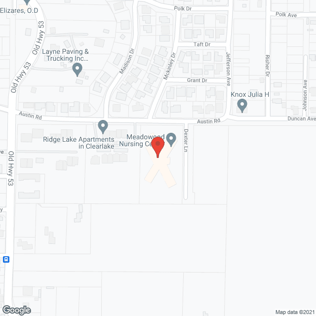 Meadowood Nursing Center in google map