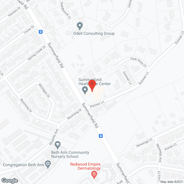 Summerfield Healthcare Center in google map