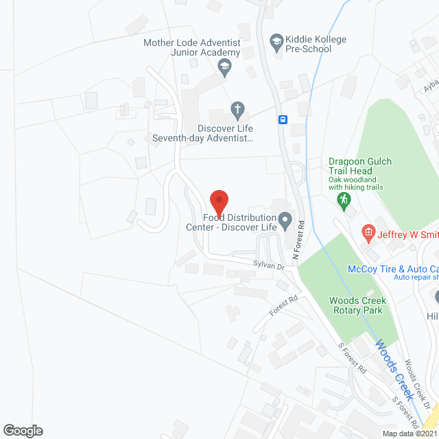 Sonora Care Ctr in google map