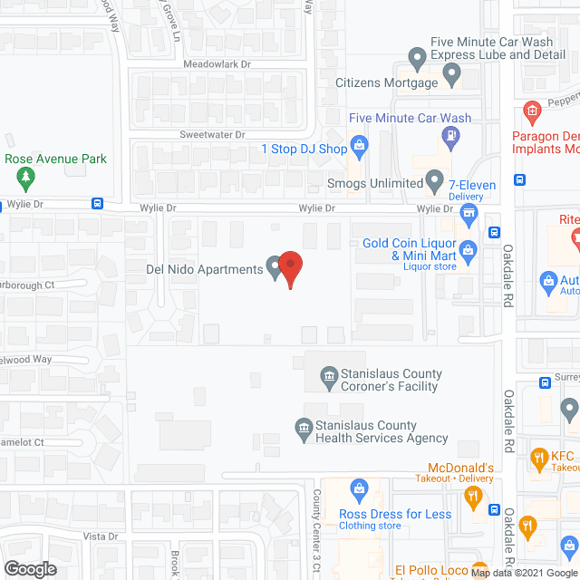 Del Nido Apartments in google map