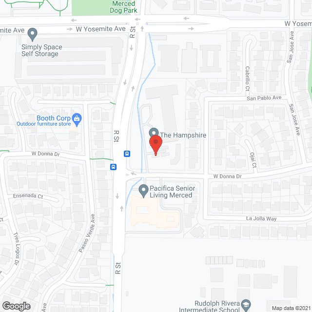 Senior Life Care in google map
