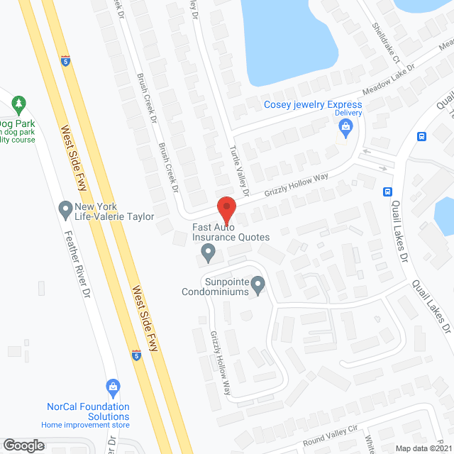 Quail Lakes Manor in google map