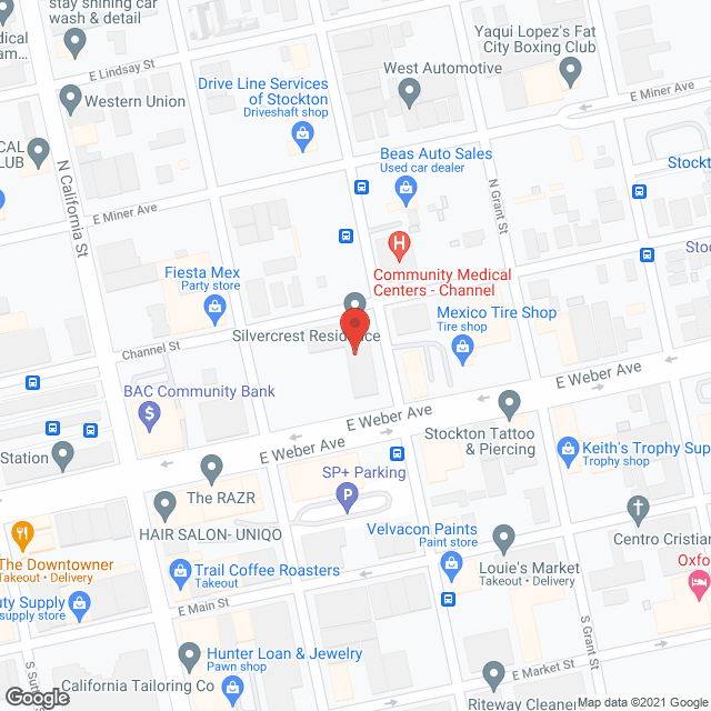 Silvercrest Residence in google map