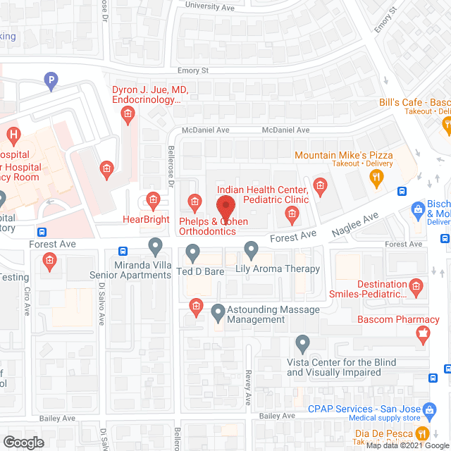 Skyline Health Care Ctr in google map