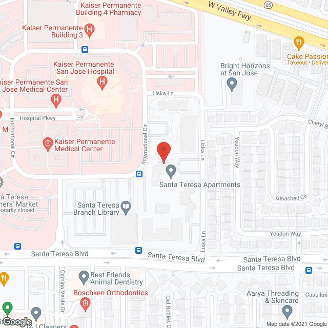 Santa Teresa Apartments in google map