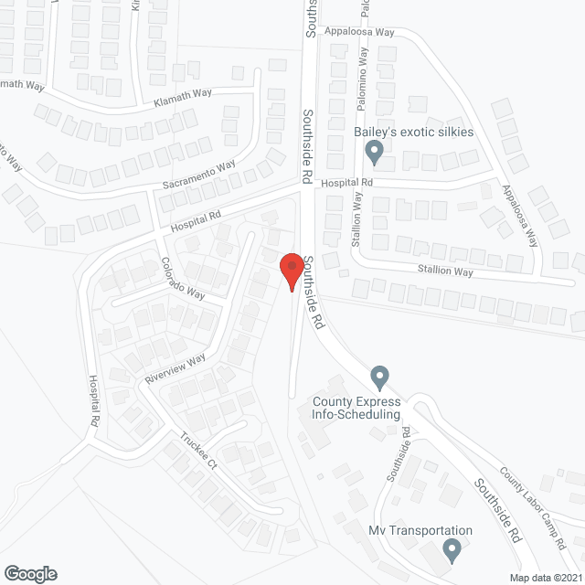 Hazel Hawkins Convalescent in google map