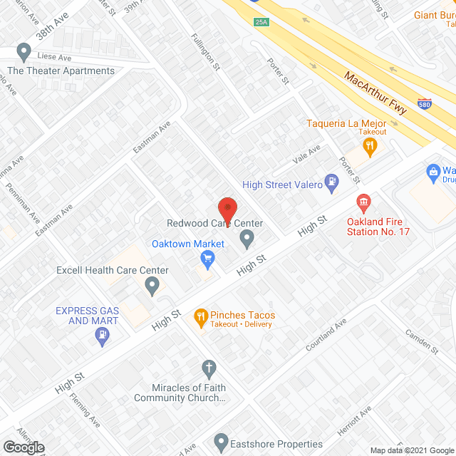 High Street Nursing Ctr in google map