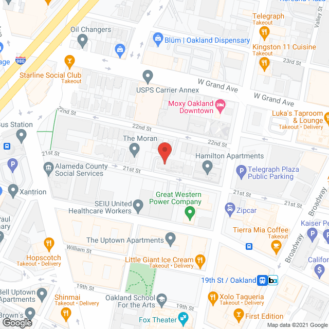 Satellite Senior Homes in google map