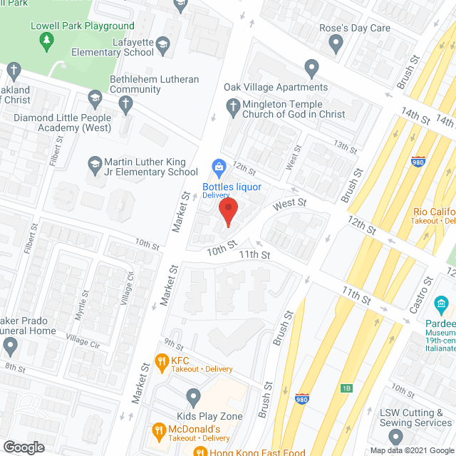 Beth Eden Apartments in google map