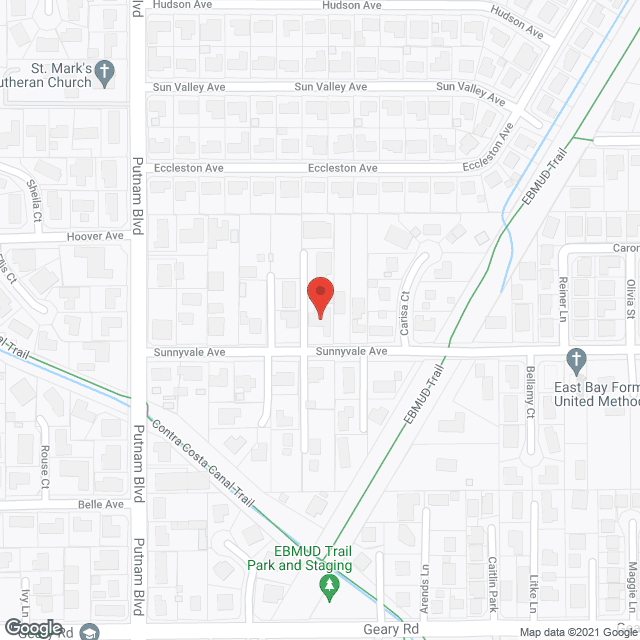 Sunnyvale Care Home in google map
