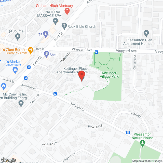 Kottinger Place in google map