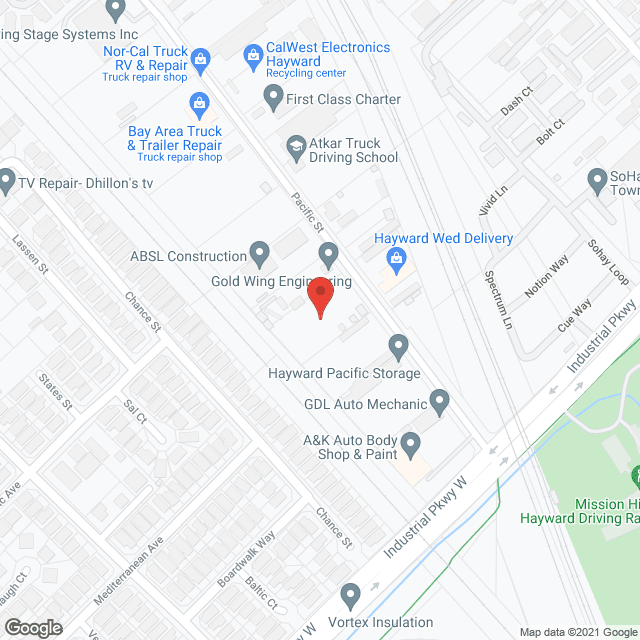 Bassard Convalescent Hospital in google map