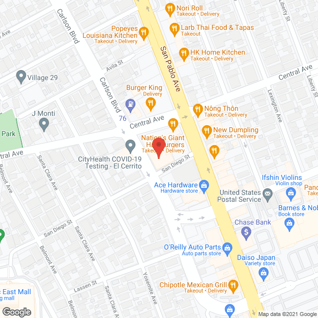 Shields Nursing Ctr in google map