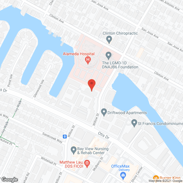 South Shore Convalescent Hosp in google map