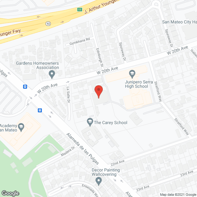 ADSF Priest Retirement Ctr in google map