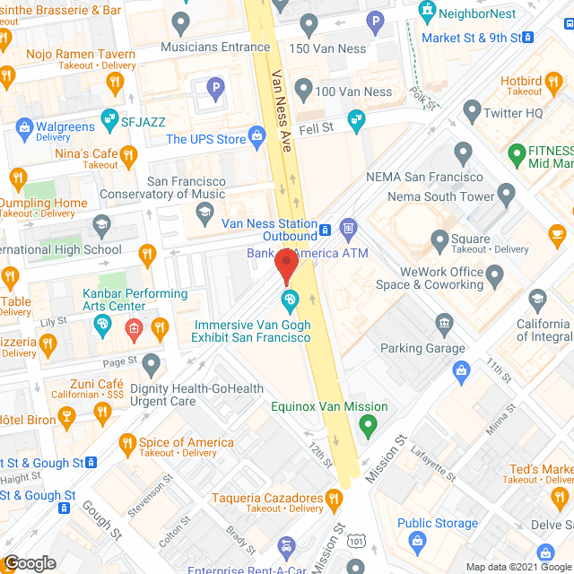 Sunnyside Retirement Hacienda in google map