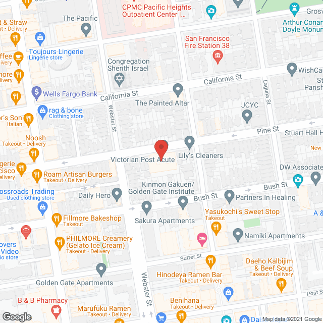 Victorian Post Acute in google map