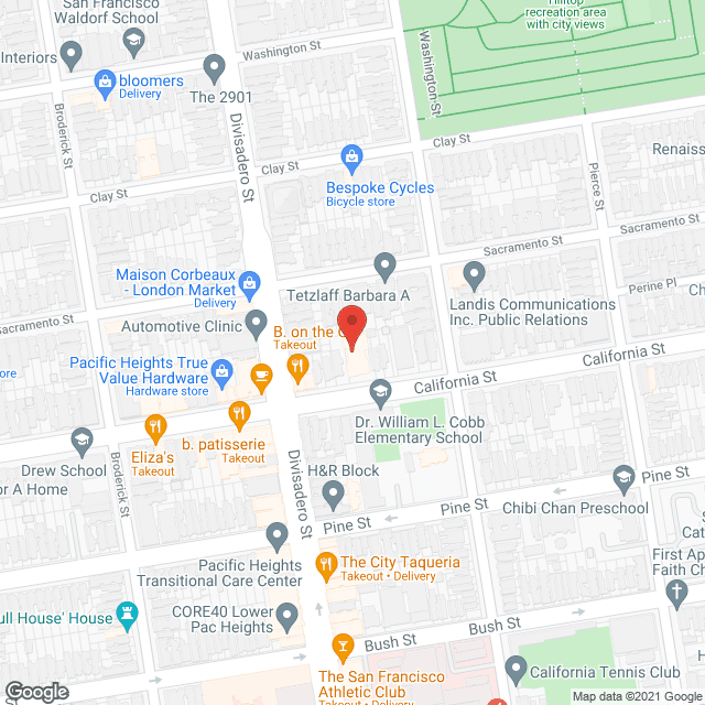 Laurel Heights Convalescent in google map