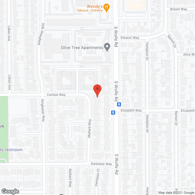 Sunnyvale Serenity Home in google map