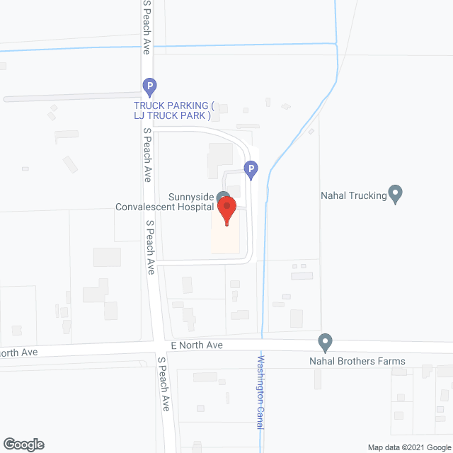 Sunnyside Convalescent Hosp in google map