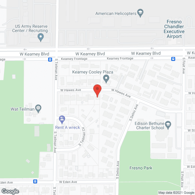 JFL Adult Residential Care in google map