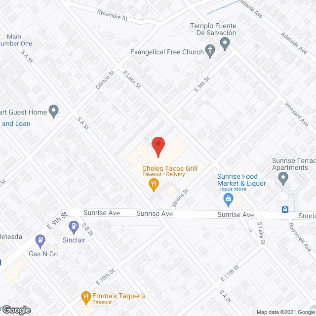 Madera Rehab & Nursing Hospital in google map