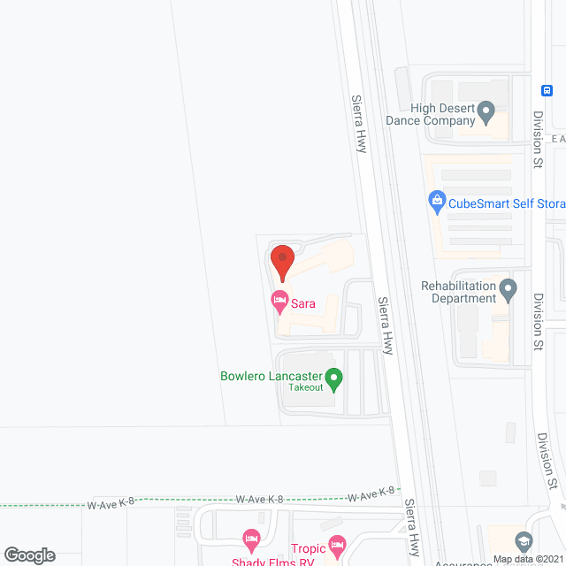 Sierra Retirement Village in google map