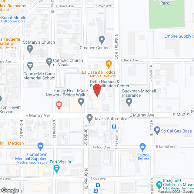 Delta Rehabilitation in google map