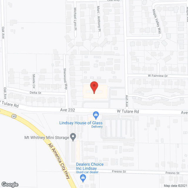 Lindsay Gardens in google map