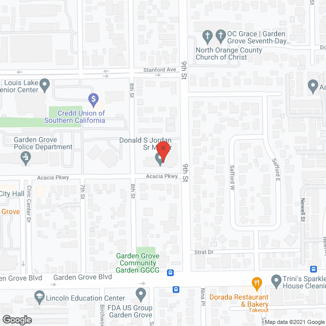 Donald S Jordan Sr Manor Inc in google map