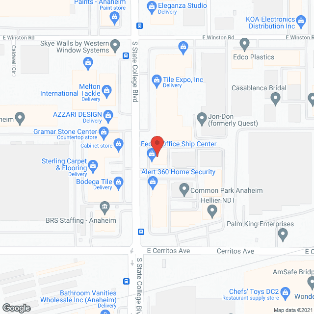 Sun Pacific Inc in google map