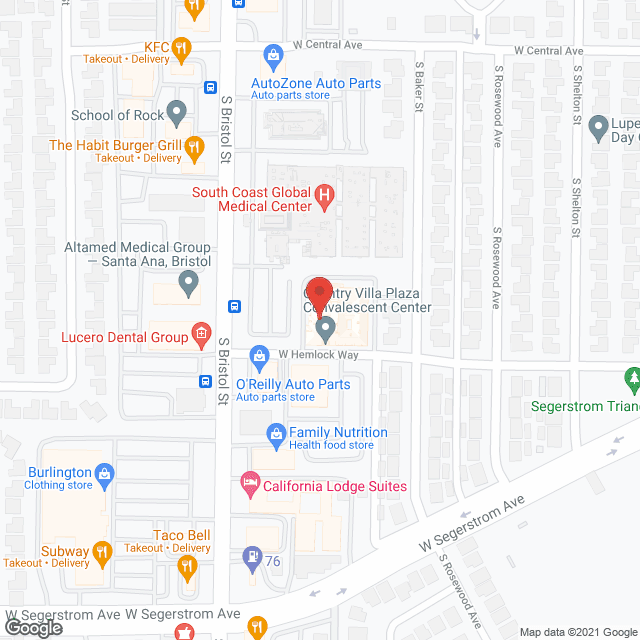 Country Villa Plaza Healthcare Center in google map