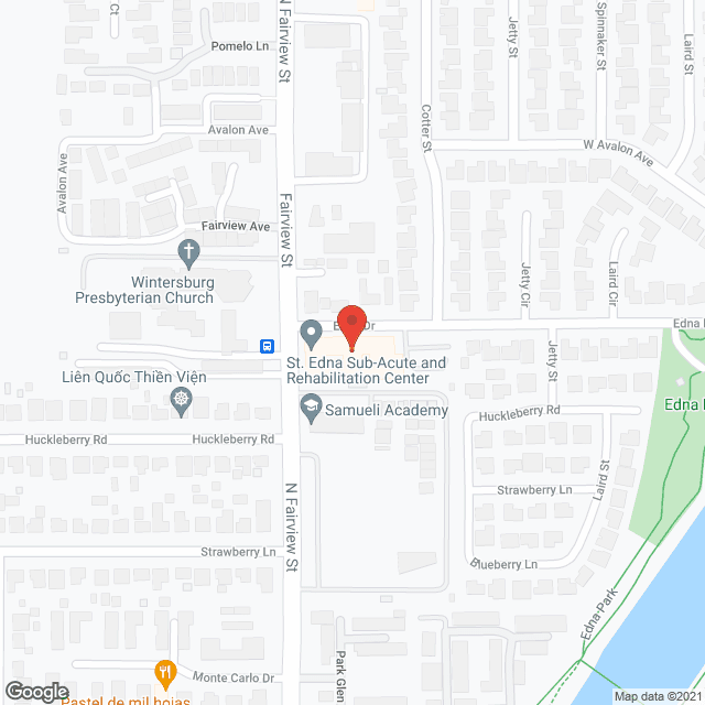 St. Edna's Subacute and Rehabilitation Center in google map