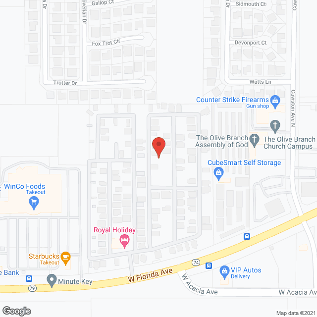 Royal Holiday Mobile Estates in google map