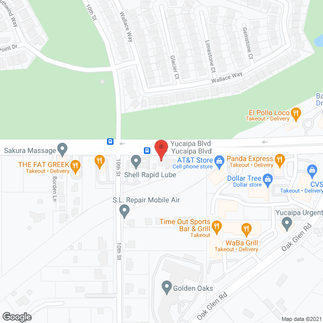 Mountain View Board and Care in google map