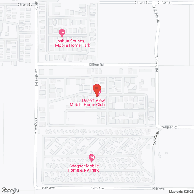 Desert View Mobile Home Club in google map