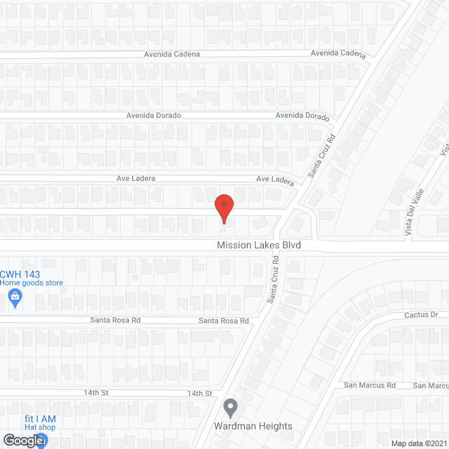 Mission Lakes Care Homes in google map