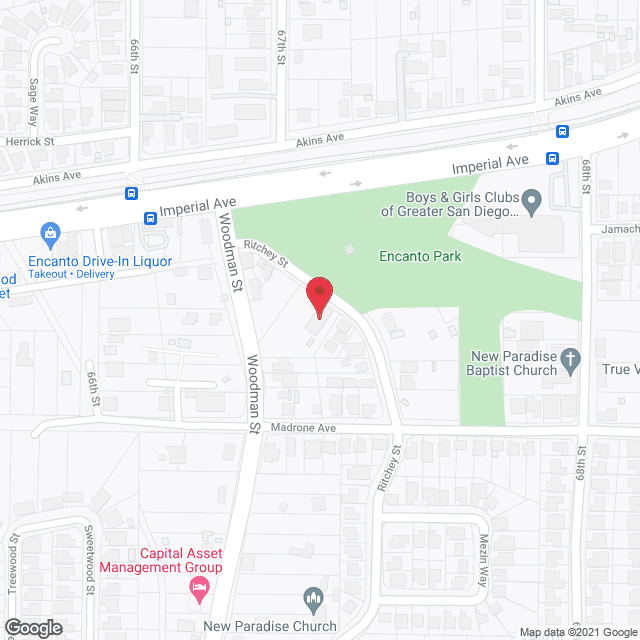 Dr J's Residential Group Home in google map