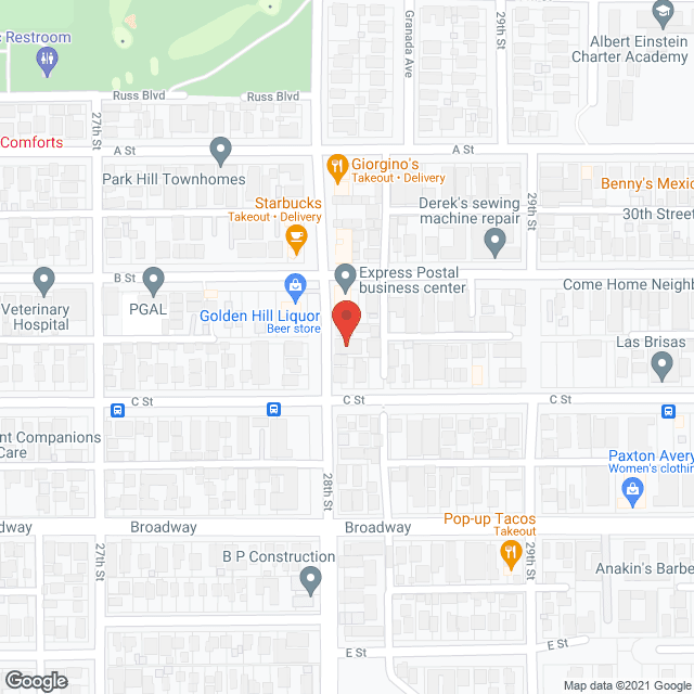 San Diego Intermediate Care in google map