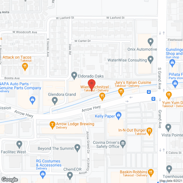 Eldorado-Oaks in google map