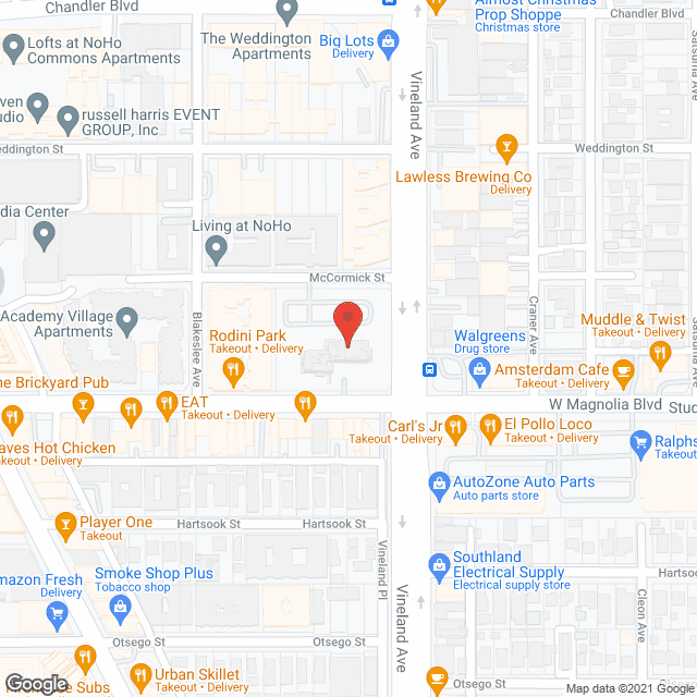 Magnolia Towers Co-Op Apts in google map