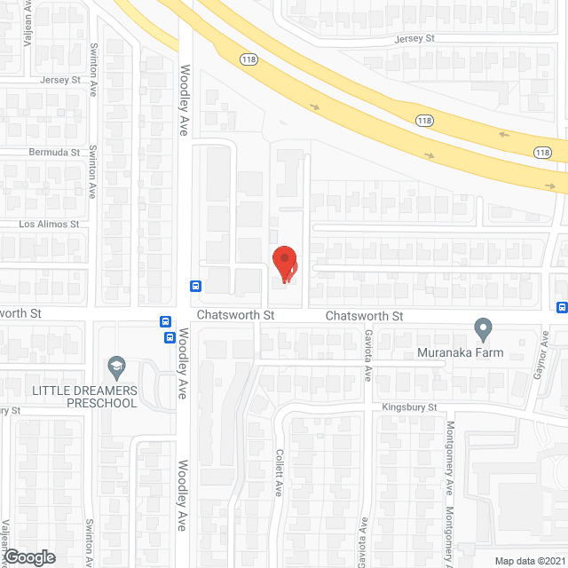 Granada Hills Convalescent in google map