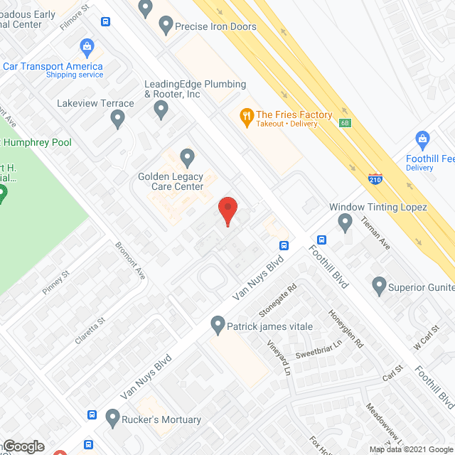Sylmar Health & Rehabilitation in google map