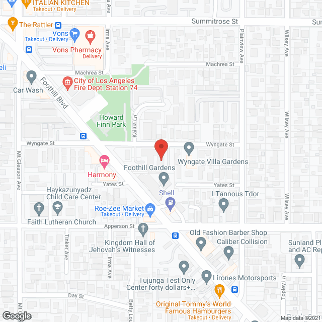 North Valley Nursing Center in google map