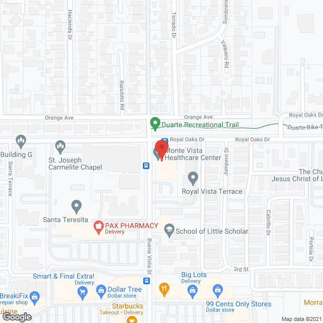 Country Villa Monte Vista in google map