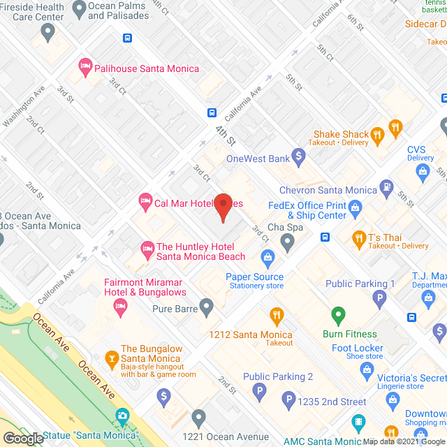 Wilshire House in google map