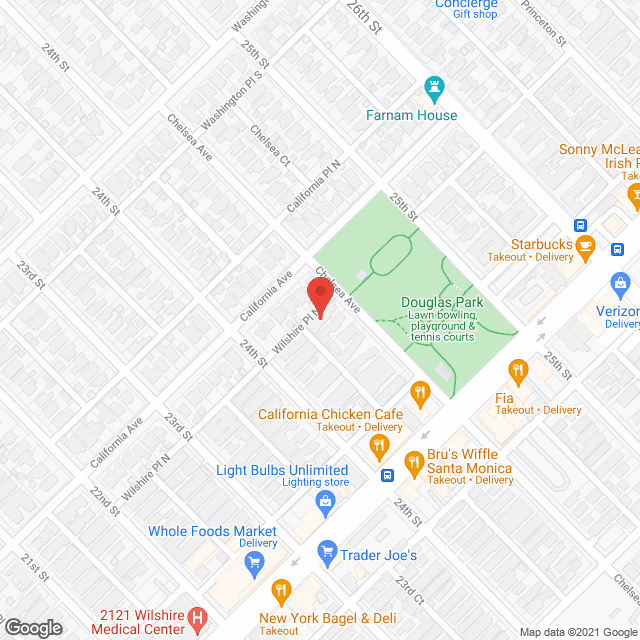 Douglas Park Residence I and II in google map
