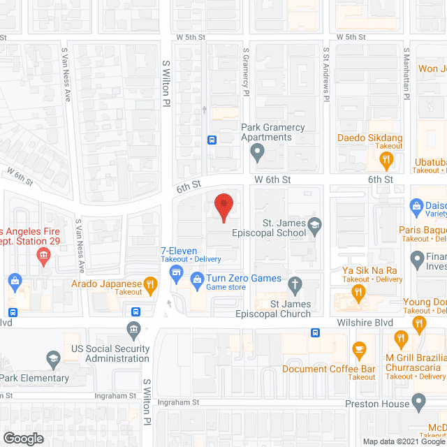 St James Manor in google map