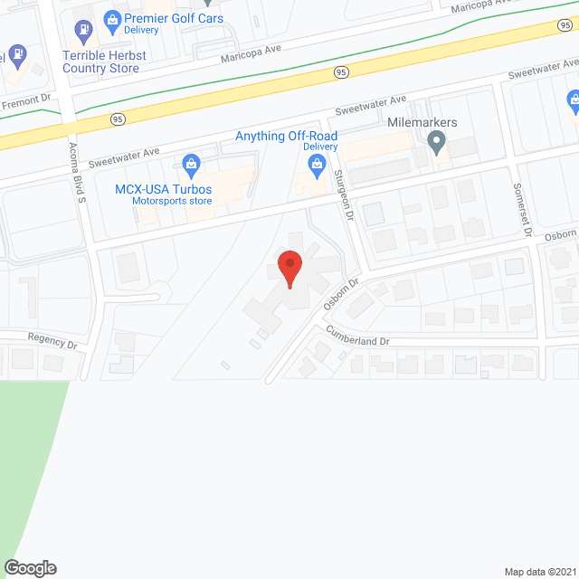 Lake Hills Inn in google map