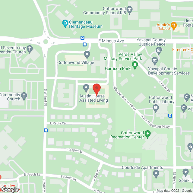 Lutheran Home-Cottonwood in google map